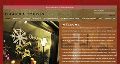 Desktop Screenshot of dharmastudio.com